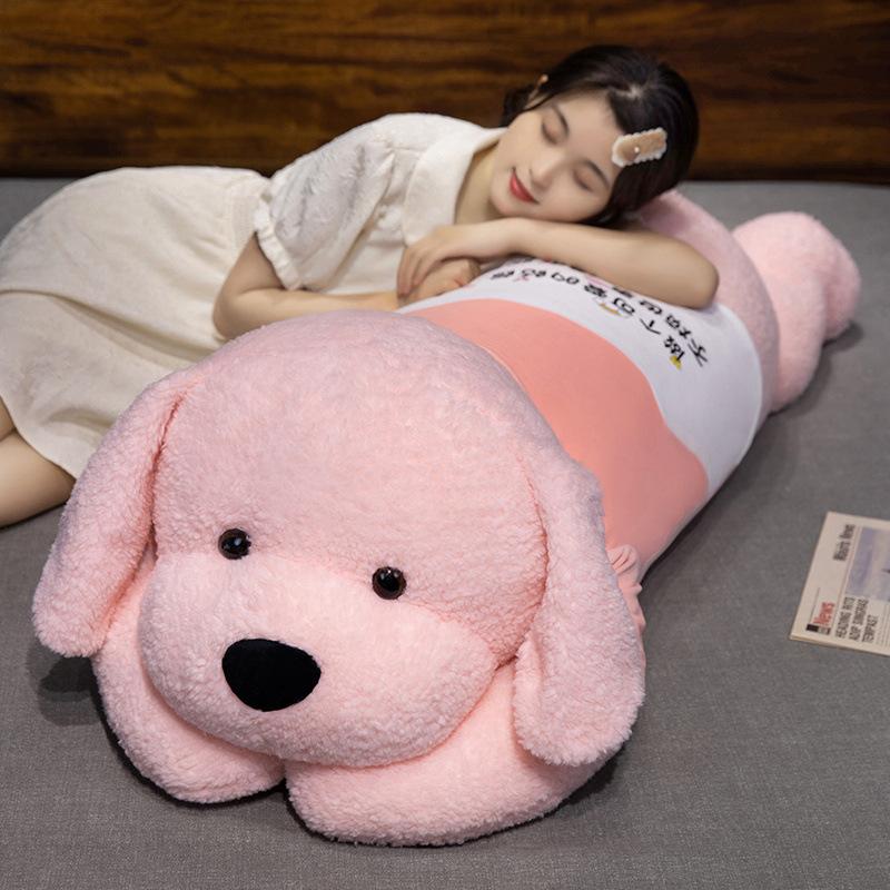 Large Party Dog Plush Doll Girl Bed Big Throw Pillow Teddy Dog Children Sleeping Doll Birthday Gift