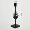 Metal HandicraftsRetro Candlelight Dinner Props Romantic Table Decorations Candlestick Ornaments