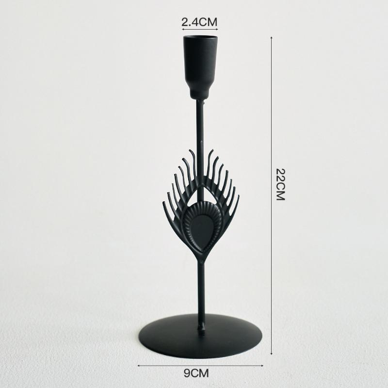 Metal HandicraftsRetro Candlelight Dinner Props Romantic Table Decorations Candlestick Ornaments