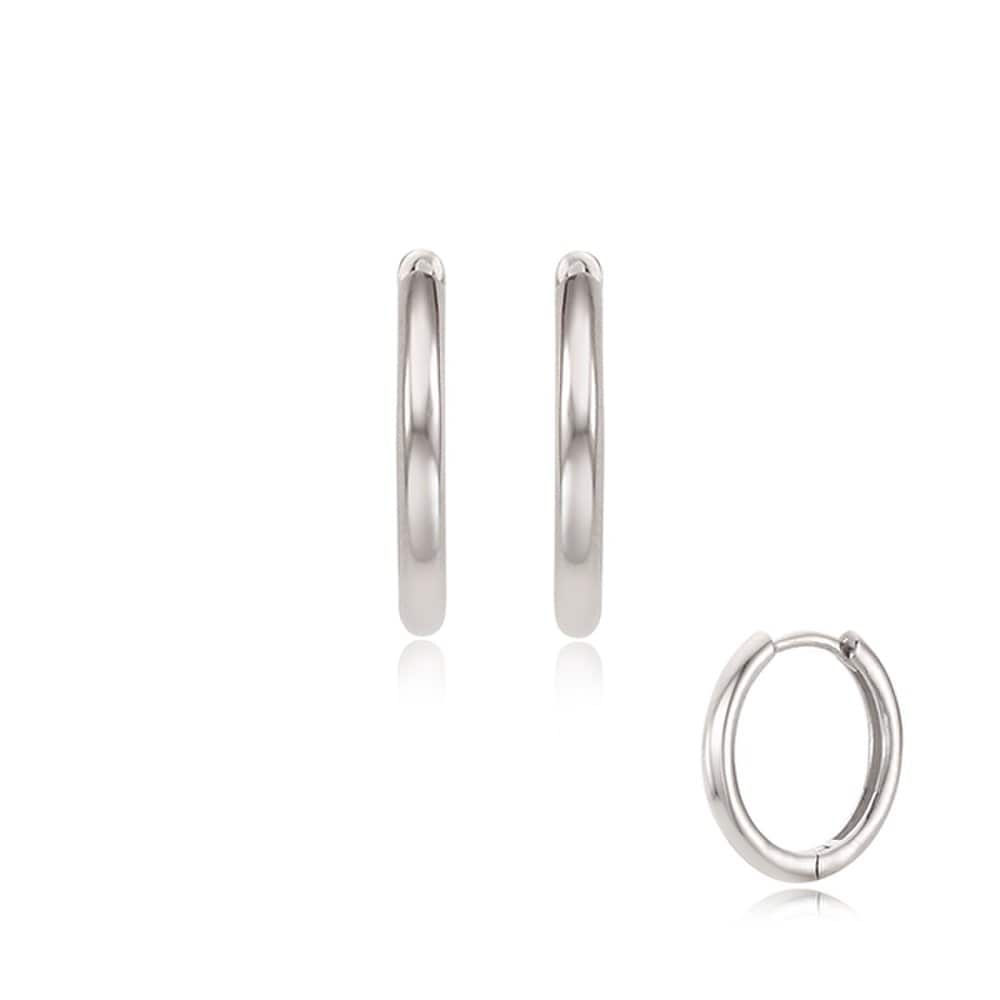 [Stonehenge] Silver Earrings Sc1354