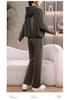 Autumn 2026 Women's Casual Three-Piece Set: Hooded Sweatshirt, Vest, and Pants.