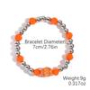 New Fashion Acrylic Women's Bracelet Ethnic Style Buddha Bead Bracelet Women's Acrylic Bracelet Jewelry 25