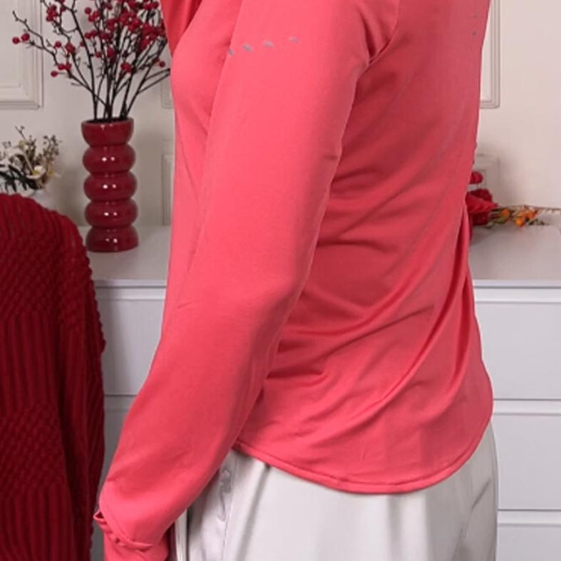 Nike Swoosh Versatile Fashion Sports Casual Long Sleeve Knit Top Women Tops HQ0500-897