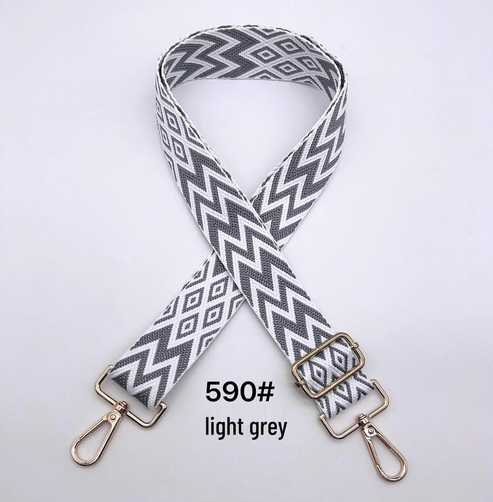 Adjustable Polyester Crossbody Shoulder Strap for Bags and Luggage