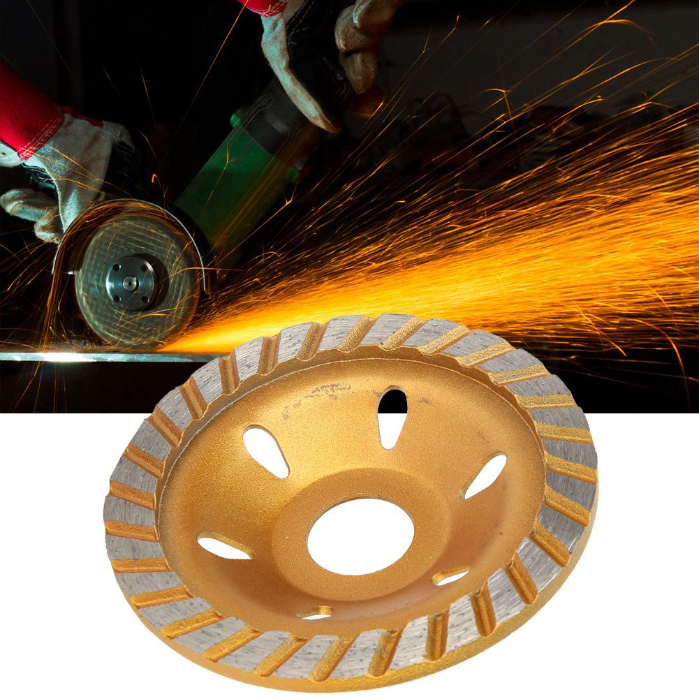 4" 100mm Diamond Grinding Wheel Bowl Shape Grinding Disc Stone Concrete Granite Tool #2