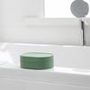 Round Soap Dishes Tray Creative Bathroom Shower Gadgets with Lid Soap Container  Household