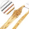6pcs/lot 41cm Metal Copper Link Chain With Alloy Lobster Clasp for DIY Jewelry Making Handmade Necklace Accessories Wholesale