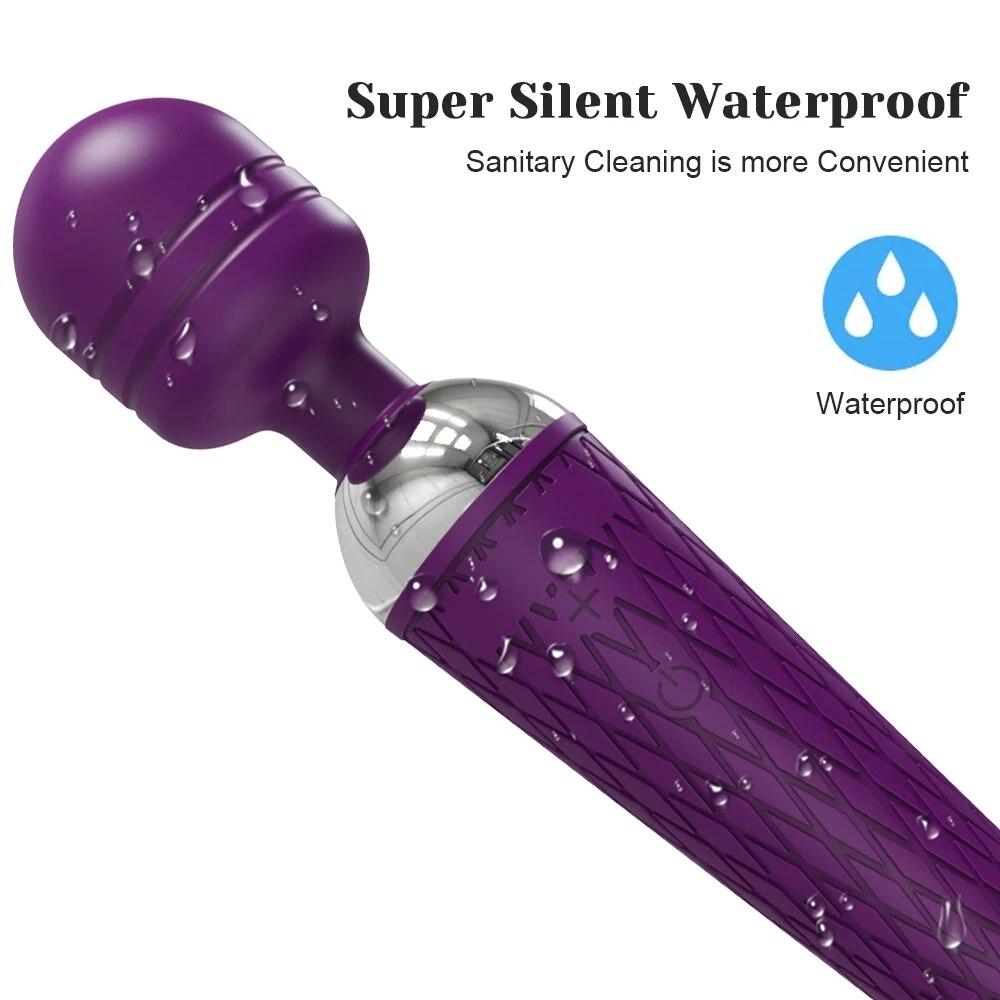 20 Speeds Powerful AV Vibrator Magic-Wand Clitoris Stimulator Sex Toys for Women G Spot Massager Adult Female Erotic Product