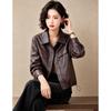 EST+II Retro Cool Lapel Zipper Short Jacket