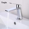 Chrome Basin Faucet Bathroom Sink Faucet Single Lever Chrome Faucet Basin Taps Deck Vintage Wash Hot Cold Mixer Tap Crane Brass