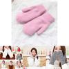 Elegant Lovely Women Winter Knit Thicker Faux Cashmere Warm Fingerless Gloves