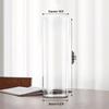 Lvmke Transparent Acrylic Tall Flower Vase