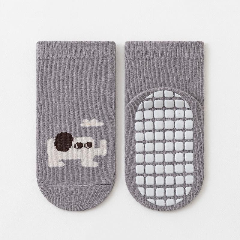 Spring Autumn Children Kids Anti-slip Long Socks Cartoon Soft Baby Toddler Home Trampoline Socks Boys Girls School Sports Socks