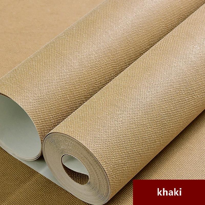 

Простые Современные Обои из Нетканого Материала Однотонные Обои Гостиная Спальня Теплый Фон Настенные Обои 0. 53x2m