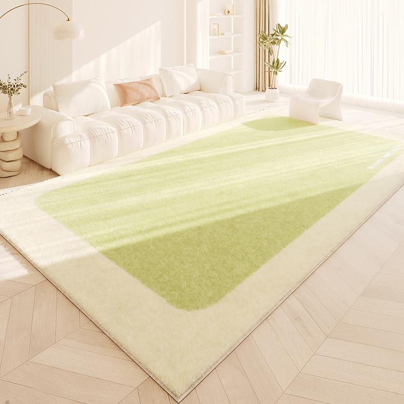Dopamine Color Bedroom Decor Carpet Large Area Carpets for Living Room Thickend Plush Lounge Floor Mat Fluffy Soft Cloakroom Rug