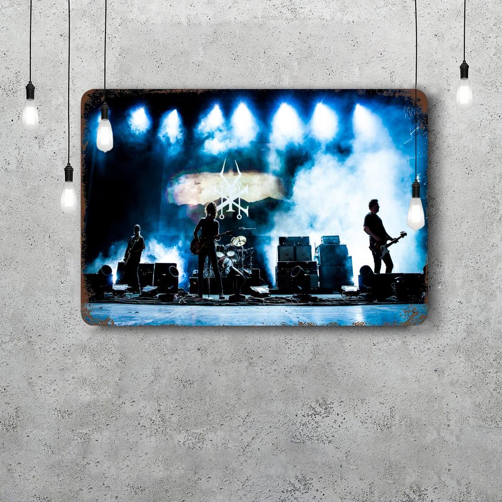 Soundgarden Band Vintage Metal Tin Signs Posters Decor Retro Metal Plaque Wall Art Decor for Garage Bar