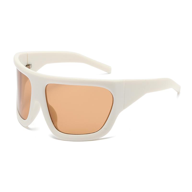 

Cycling Popular Large Frame Fashion Y2K Women s Sun Glasses 2024 Punk Unique Sports Sunglasses Men s UV400 Goggles Mirror