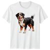Bernese Mountain Dog Animals Dogs Unisexs TShirt Unisexs Tee Graphic Unisex Top