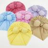 Schleife Neugeborenes Imitationsbaumwolle Windschutzmütze Kinder Thermomütze Niedliche Babymütze Kuppel