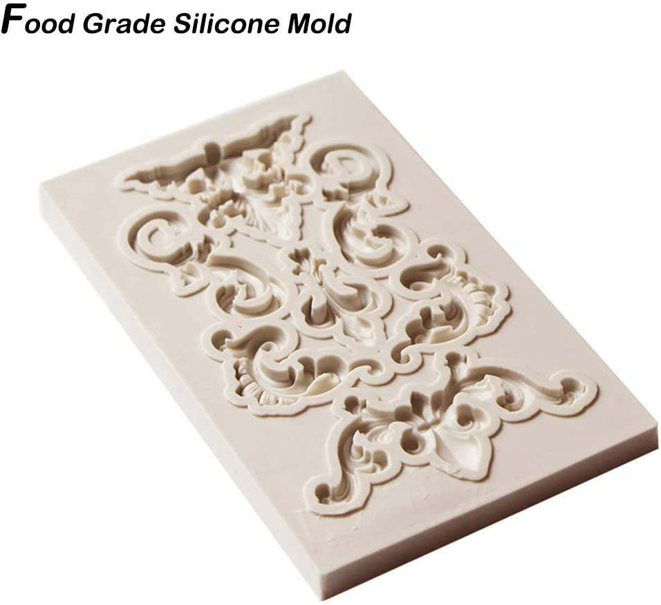 1 Piece Border Silicone Mold Fondant Mold Cake Decorating Tools Chocolate Gumpaste Mould Sugarcraft Cake Decorating Tools