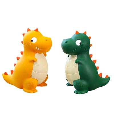 Dinosaur Piggy Bank Animals Decorative Statue Figurine Saving Box for Living Room Bedroom Desktop Boys Girls Baby Shower