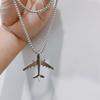 Pendant New Airplane Simple Neutral Hip Hop Non-fading Necklace