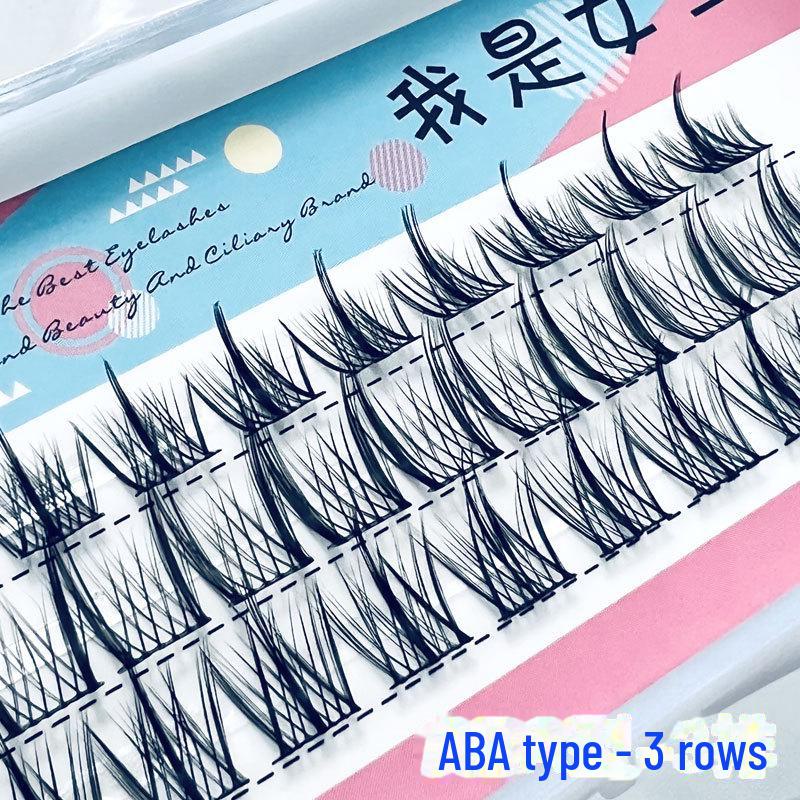 

Jin Yumei Ленивая трилогия Обновленные сегментированные многослойные накладные ресницы для начинающих