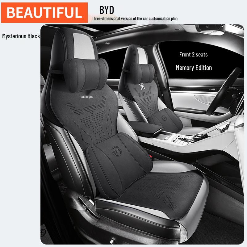 ZFL Sports Leather Seat Cushion Cover for BYD Song PLUS - All-Season Comfort