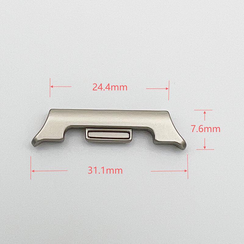 

Соединитель ремешка из цинкового сплава для Samsung Watch8 чёрный