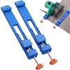 1/2pc Adjustable Cutting Machine Base Guide Rail ABS Electric Circular Saw Wood Cutting Quick Fix Jig Milling Positioning Clamp