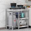 Beifu 3-Tier Stainless Steel Kitchen Storage Rack