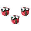 Small Christmas Decoration Set Colorful Hanging Gift Pouches Safe Component For Indoor Vacation Display