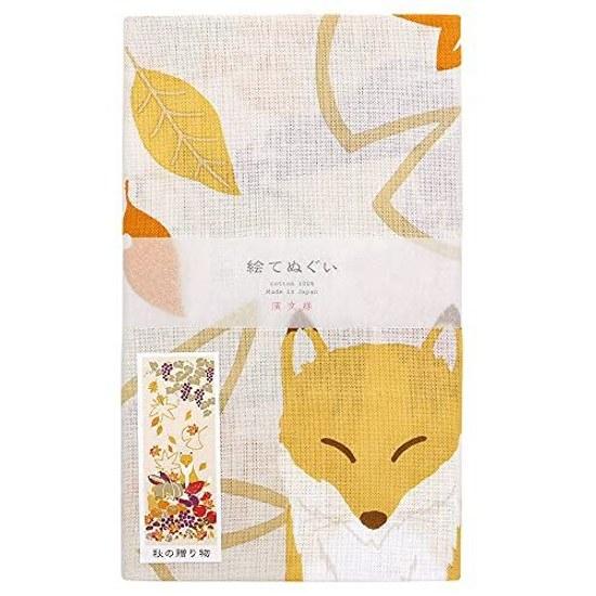 Hamabunyo Picture Tenugui Autumn Gift