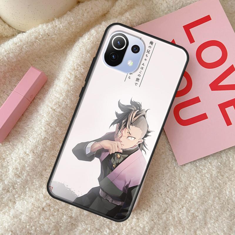 Anime Shinazugawa Genya Fall Für POCO X4 Pro F3 M3 M4 Pro X3 Pro GT Telefon Abdeckung Für Xiaomi 12 11T Pro Mi 11 Lite