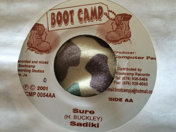 

7inch Record SADIKI / MORGAN HERITAGE - Sure / Jealousy BCMP0054 Boot Camp Recor 2001 Jamaica Reggae, Ska & Dub Used