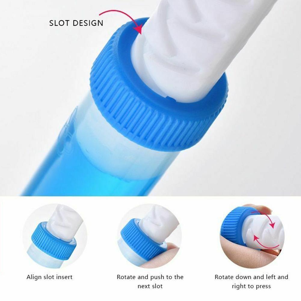 Flower Toilet Cleaner Gel Syringe Aromatic Drain Toilet Cleaning Product Air Freshener Remove Odors Deodorizing Bathroom Sticker