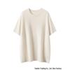 Pure Cashmere Mid-Sleeve Slim-Fit Knit Pullover.