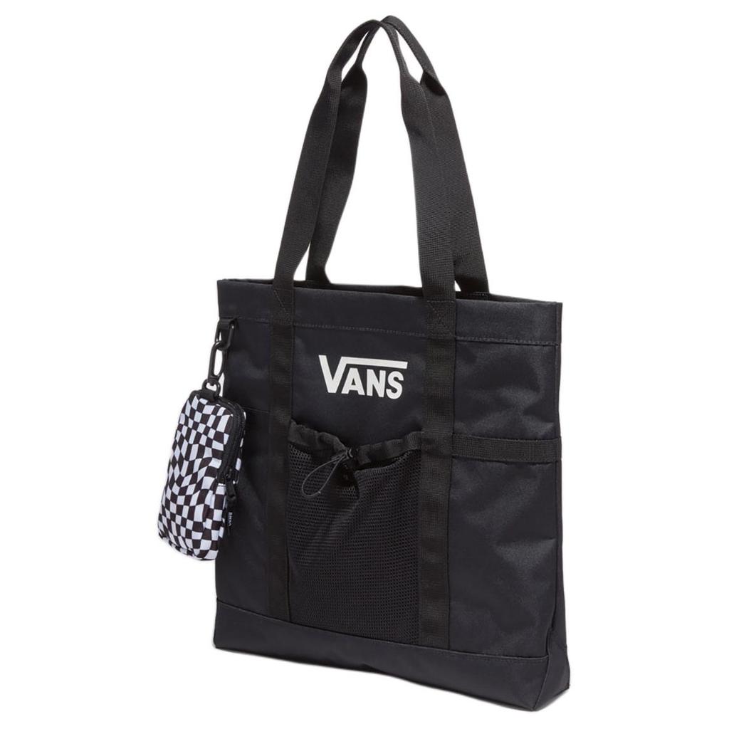 New Vans Polyester Tote Bag Shopping Bag Handbag Regular Unisex Black VN000GTFBLK