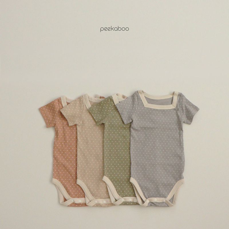 

In-Stock Korean Children s Clothing Peekaboo Summer New Comfortable Solid Color Two-Piece Set/One-Piece Romper 320 1 Romper Brick Red Spot 18m