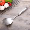 316 Stainless Steel Kitchen Utensil Set, 6 Pcs Cooking Tools Including Wok Spatula & Skimmer for Home Restaurant Use