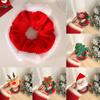 Cartoon Christmas Elastic Hair Ties Cute Santa Claus Christmas Tree High Ponytail Hair Rope Sweet Hair Accessories Gifts