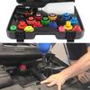 8/15/20Pcs/Set Car Engine Oil Filter Funnel Adaptor Opening Filling Filler Set Tool Swivel Offset Car Accessories Refueling Tool