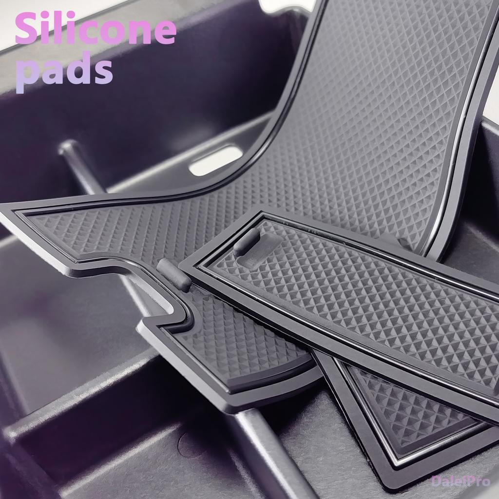 For MG ZS 2023 2024 Car Center Console Organizer Tray Secondary Armrest Storage Box Tidying Interior MG ZS Accessories