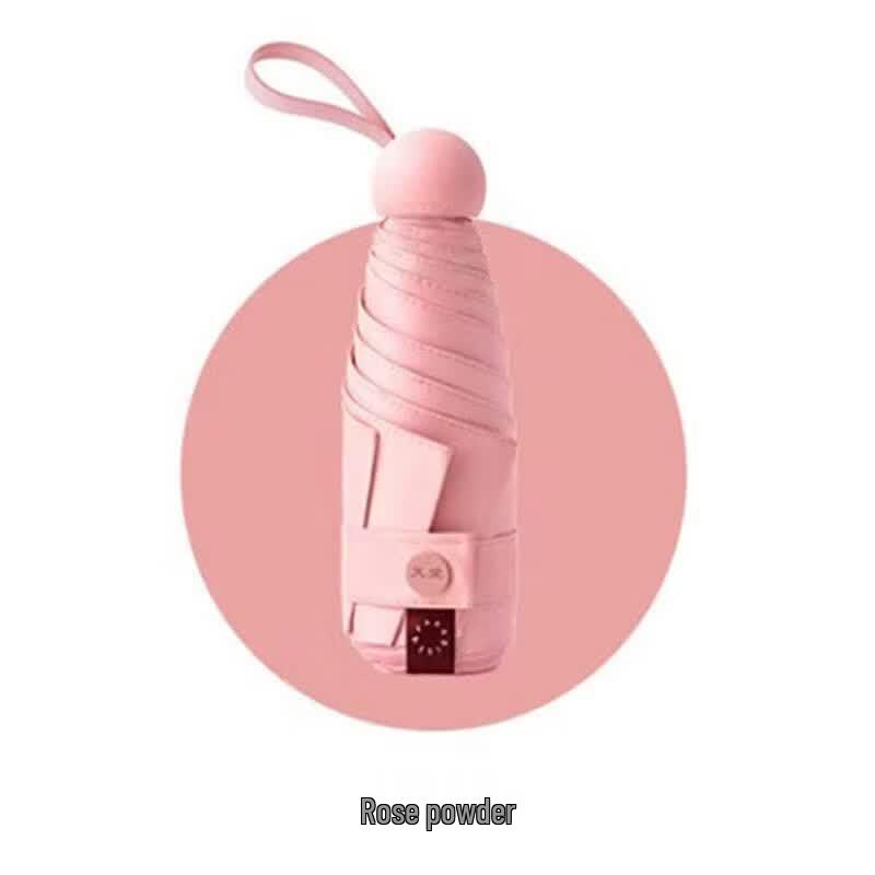 Heaven Umbrella 5-Fold Capsule UV Protection Travel Umbrella