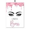 Makeup Brushes Perfume Eyebrows Eyelashes Wall Art Canvas Painting Nordic Posters And Prints Wall Pictures For Living Room Decor