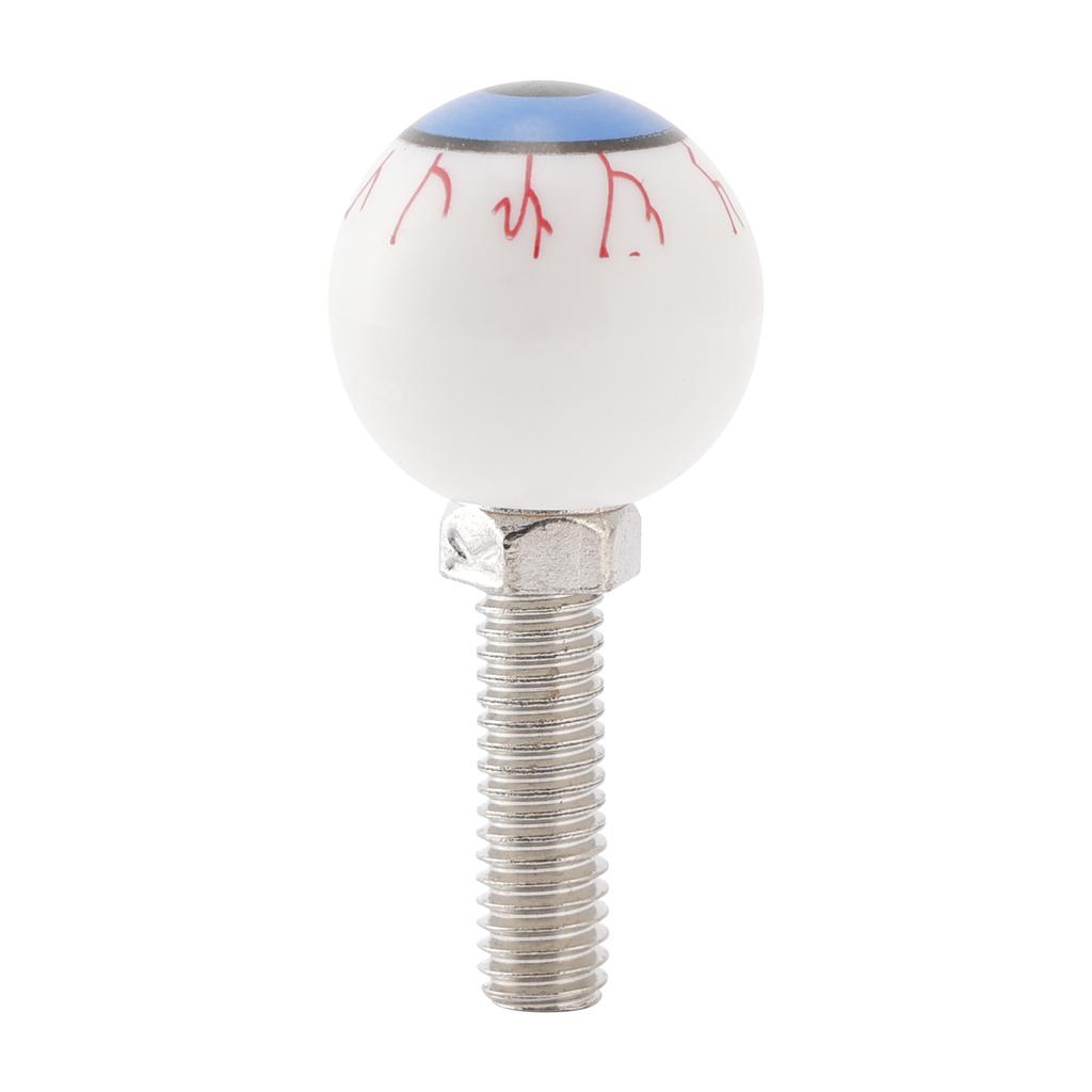 4x Custom Eyeball License Plate Bolt Screw Plastic Motorcycle Chopper Trike