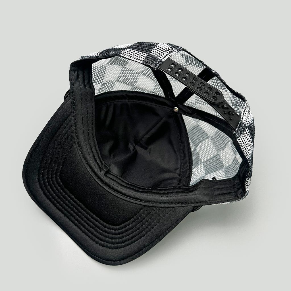 Simple Solid Plaid Camouflage Color Baseball Hats New Unisex Sunshade Color Block Breathable Casual Versatile Mesh Trucker Caps