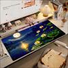 Moonlight Lotus Lake Large Extended Gaming Mousepad Non Slip Rubber Keyboard Desk Mat Smooth Surface For Laptop Pc Desktop Setup
