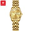 OLEVS 5513  Fashion Classics Waterproof  Luminous Watch Stainless Steel Quartz Watches Luxury Watch  Ladies Women