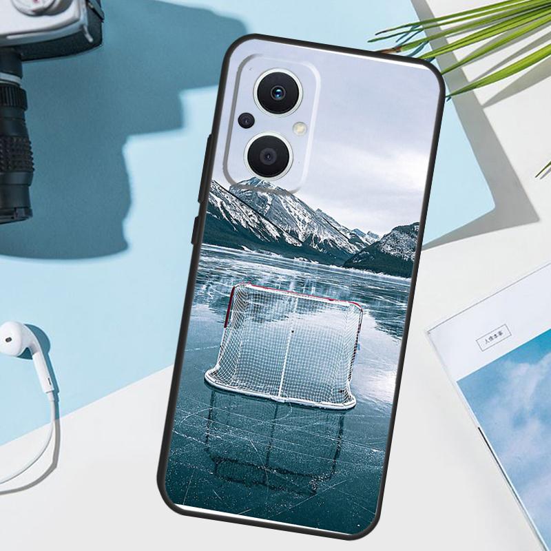 Ice Hockey Rink Sport Case For OPPO Reno 13 F 12 12F 11 8T 7 8 10 Pro OPPO Find X8 X6 Pro X3 X5 Lite Phone Cover
